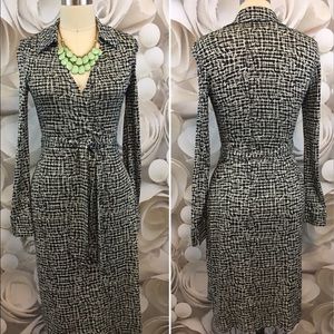 Diane Von Furstenberg silk wrap dress